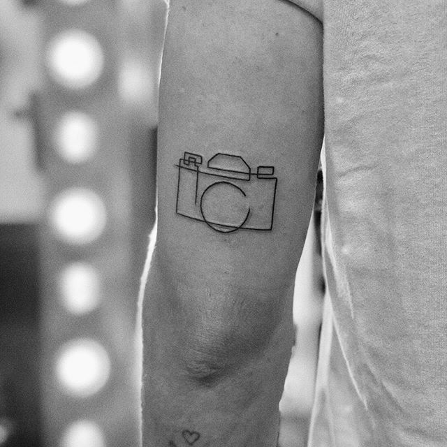 11 Cool Camera Tattoo Designs You'll Want To Take Photos Of | Preview.ph