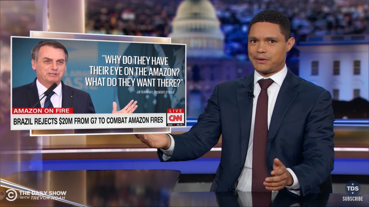 zainubbk7's tweet image. #Amazononfire and #Brazil president just won't accept help. Wtf is wrong with this guy. #JairBolsonaro #G7 #SaveTheAmazon