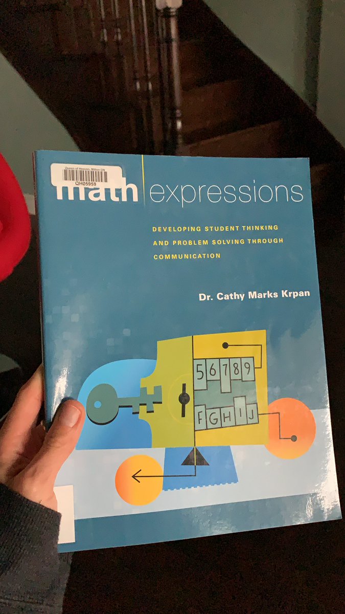 MS_B_QOH's tweet photo. @mickleja No kidding bout the LRC Iβve scored this gem to help me improve my #mathtalk #mathreading #mathwriting #HCDSBMath π€π» https://t.co/VHYBzZoavK