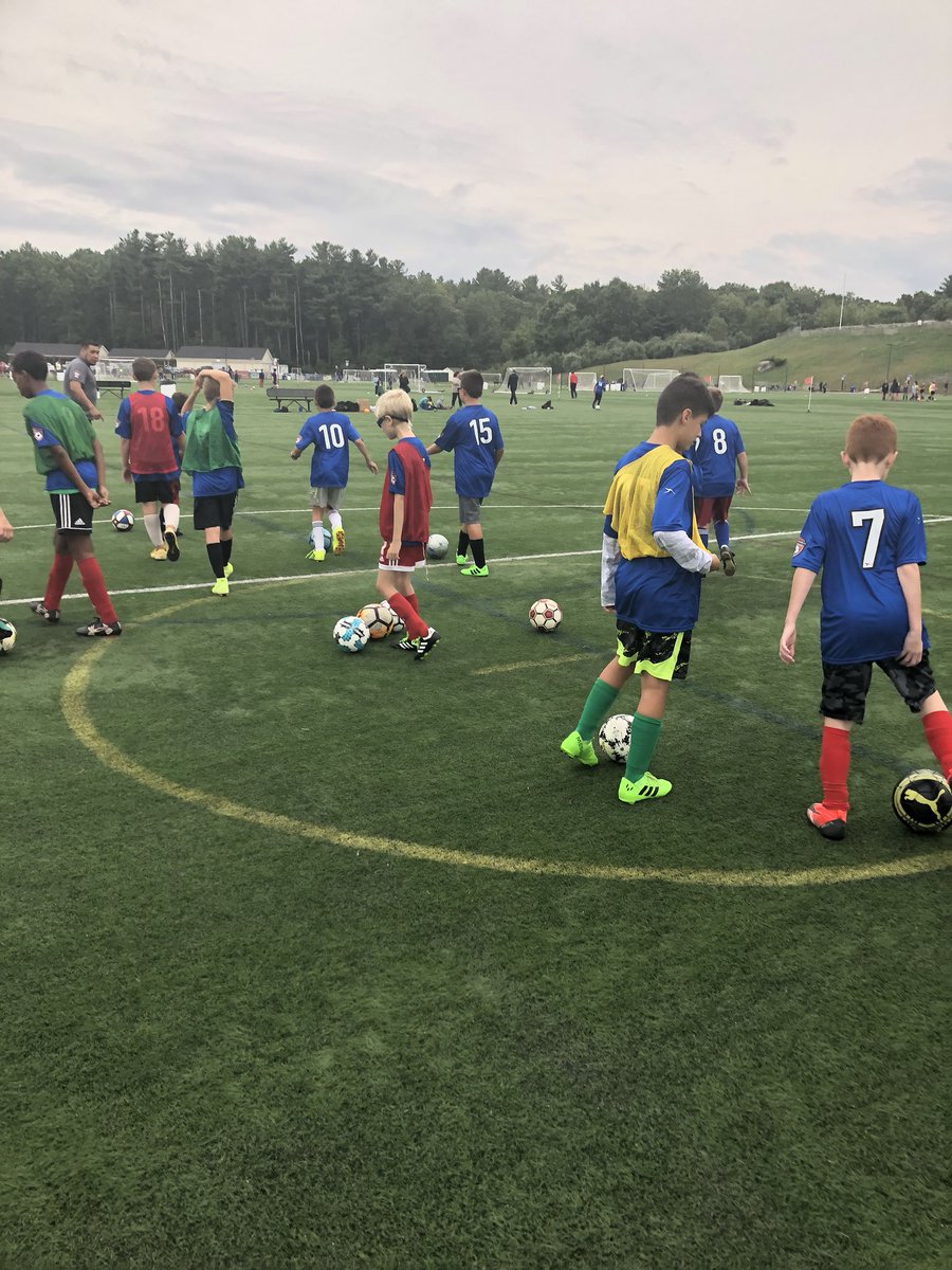 TSL first practice in full swing. Parents &amp; players are very excited and everyone came prepared to play and to coach. Awesome first night. Thank you to all the hard working parents here on a Friday night in support of their child. <a href="/MAYouthSoccer/">Mass Youth Soccer</a>