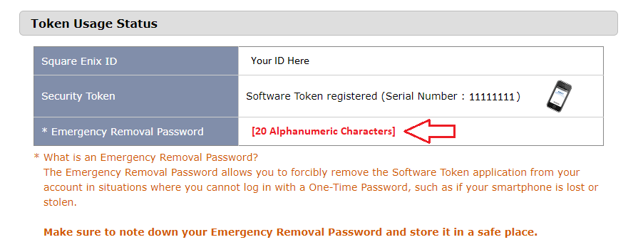 Square Enix asks for your ID as a required field to recover your