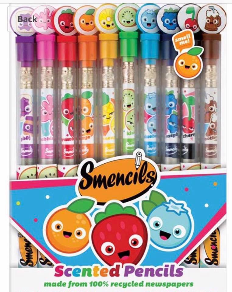 Smencils are back!!! They will be sold before school all next week (9/9-9/13). There are 10 different scents and are $1 each. We will sell them until they are sold out. 

Make sure to get them early, they can sell out fast!! ❤️🐻🎩✨