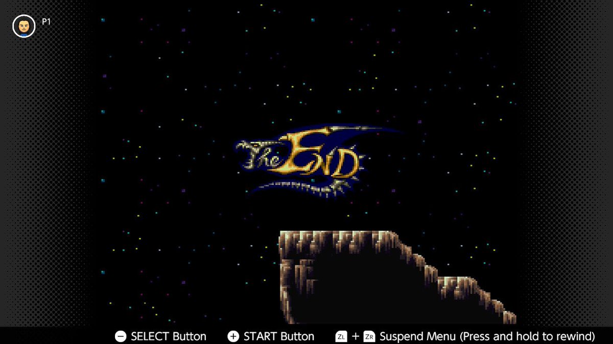 Denshakun's tweet image. Good ending #DemonsCrest #SNES #NintendoSwitch