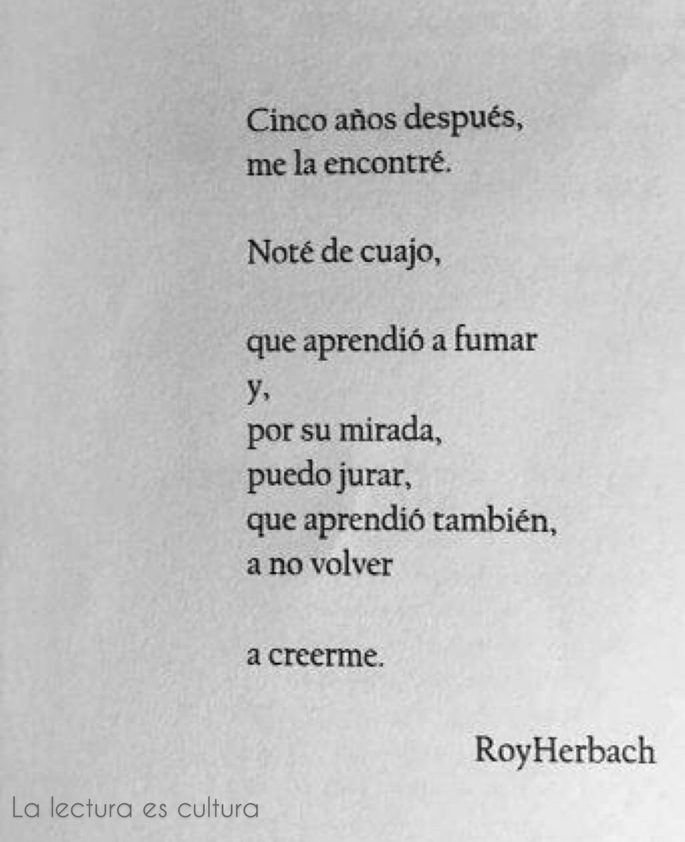 lalecturaes's tweet photo. Viernes
#Lectura #Cultura #Vida #viernes #Lalecturaescultura #RoyHerbach https://t.co/WL0X9SVfLt