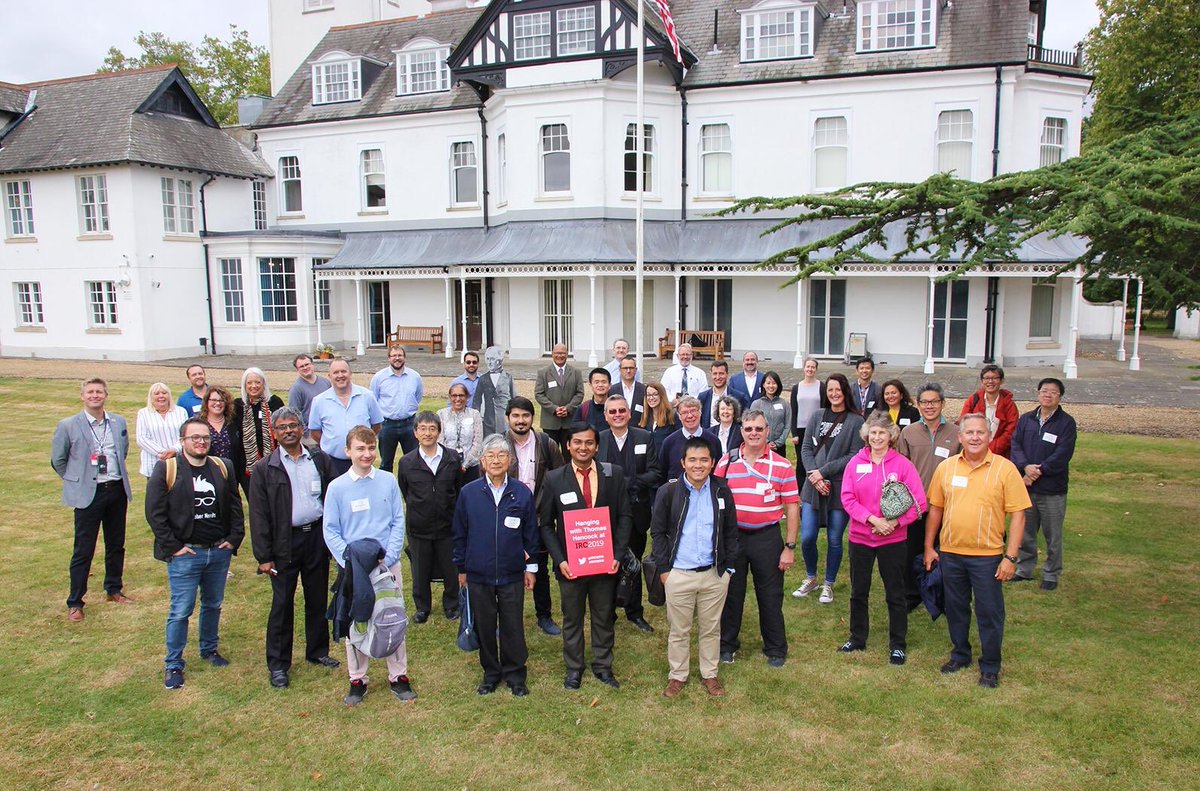 HeatherMaimone's tweet photo. Thank you @RubberConsultan for the brilliant post #IRC2019 tour of #Brickendonbury @tarrcuk  facilities. Beautiful grounds, superb lab, and the friendliest of hosts! Looking forward to seeing you soon at #RubberIEC in #Cleveland 🇺🇸 #rubberdivision https://t.co/WXlZn3L2wA
