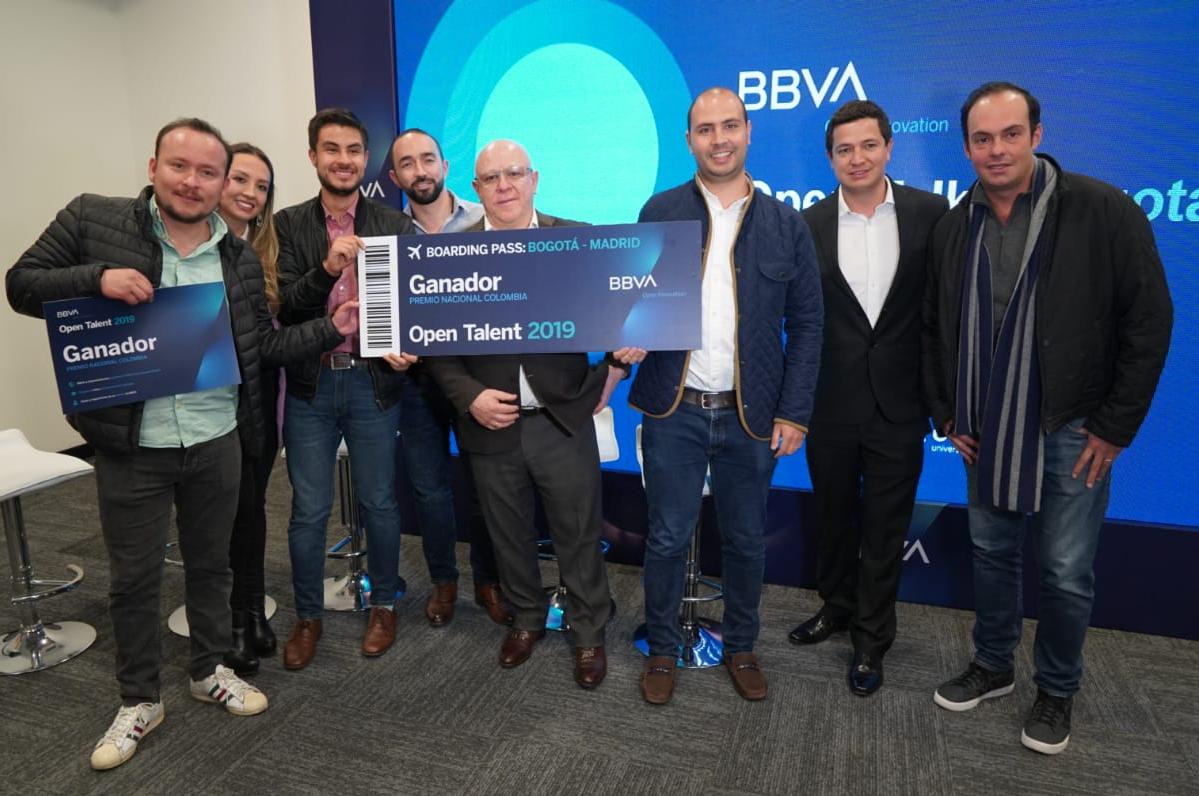 ¡Por primera vez en Colombia, hay dos startups ganadoras de #OpenTalent! Tinmob y LoQueNecesito ¡Felicidades! #BBVAOpenTalks.