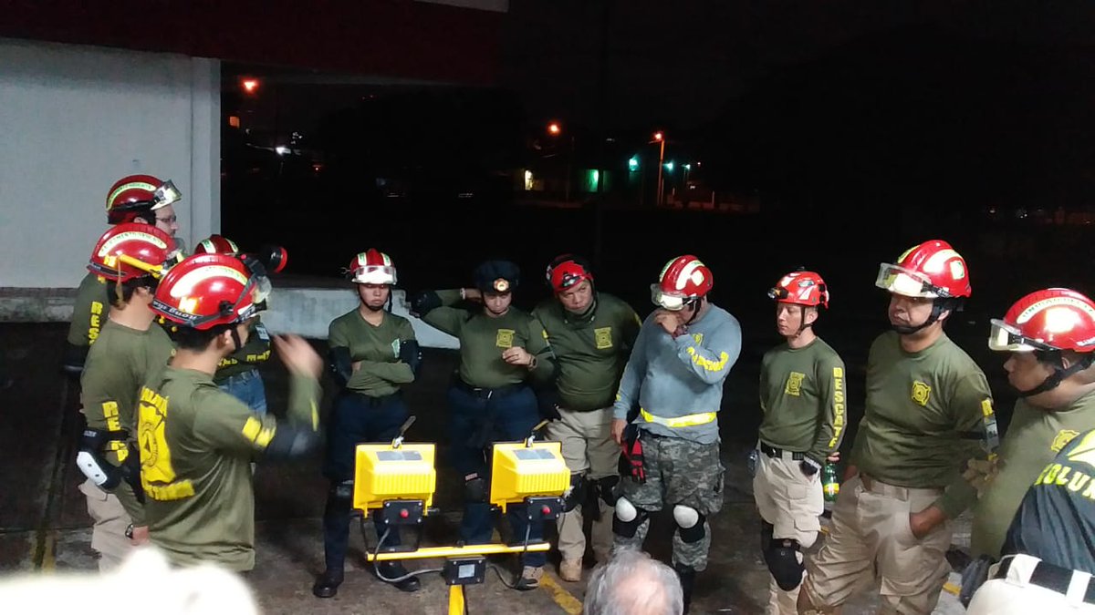 La Unidad Delta voluntario inicia curso de búsqueda y rescate urbano preparando a sus unidades para dar una respuesta rápida en cualquier emergencia o desastre
