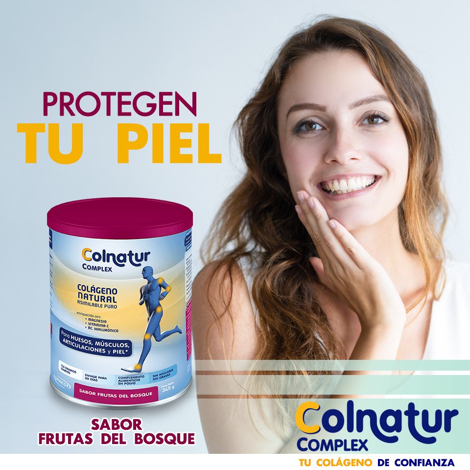 BagoBolivia's tweet photo. COLNATUR COMPLEX con magnesio y ácido hialurónico, para todas aquellas personas que…
https://t.co/SWXSw4zrZt
#SaludyBienestarBagó #ColnaturComplex #Colnatur https://t.co/JFdhSYTO8r