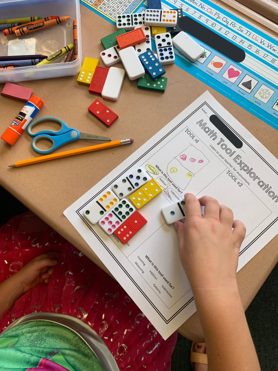 MissCongleton's tweet image. We are busy learning the importance of math tools and how they can help us learn and better understand numbers!
