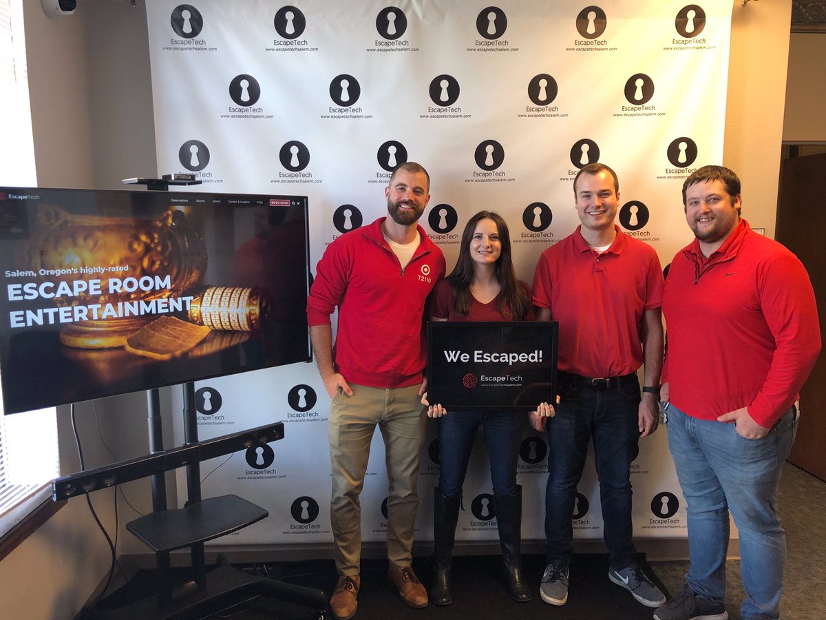 We escaped!! T-2110 leaders are ready to tackle what’s ahead this year!! #T2110