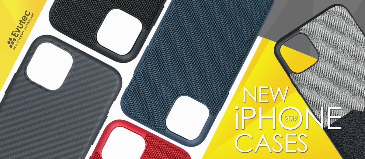 Evutec's tweet photo. We are all expecting the big day! Are you also waiting for our latest 2019 iPhone cases? #evutec #iphone2019 https://t.co/ao0QGAThQ0