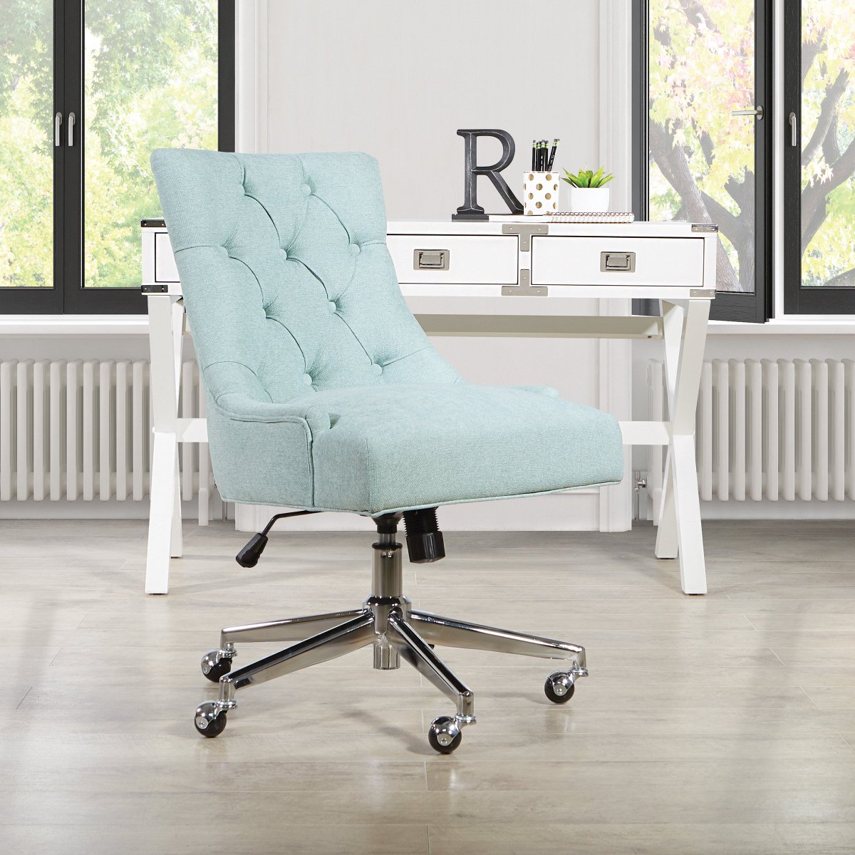 osphome's tweet photo. Tufted plush #elegance for the home office.
.
The Amelia Office Chair
.
.
#chairdesign #aplaceforyou #interiorlovers #thoughtful #style https://t.co/OZgIlDH8ZC