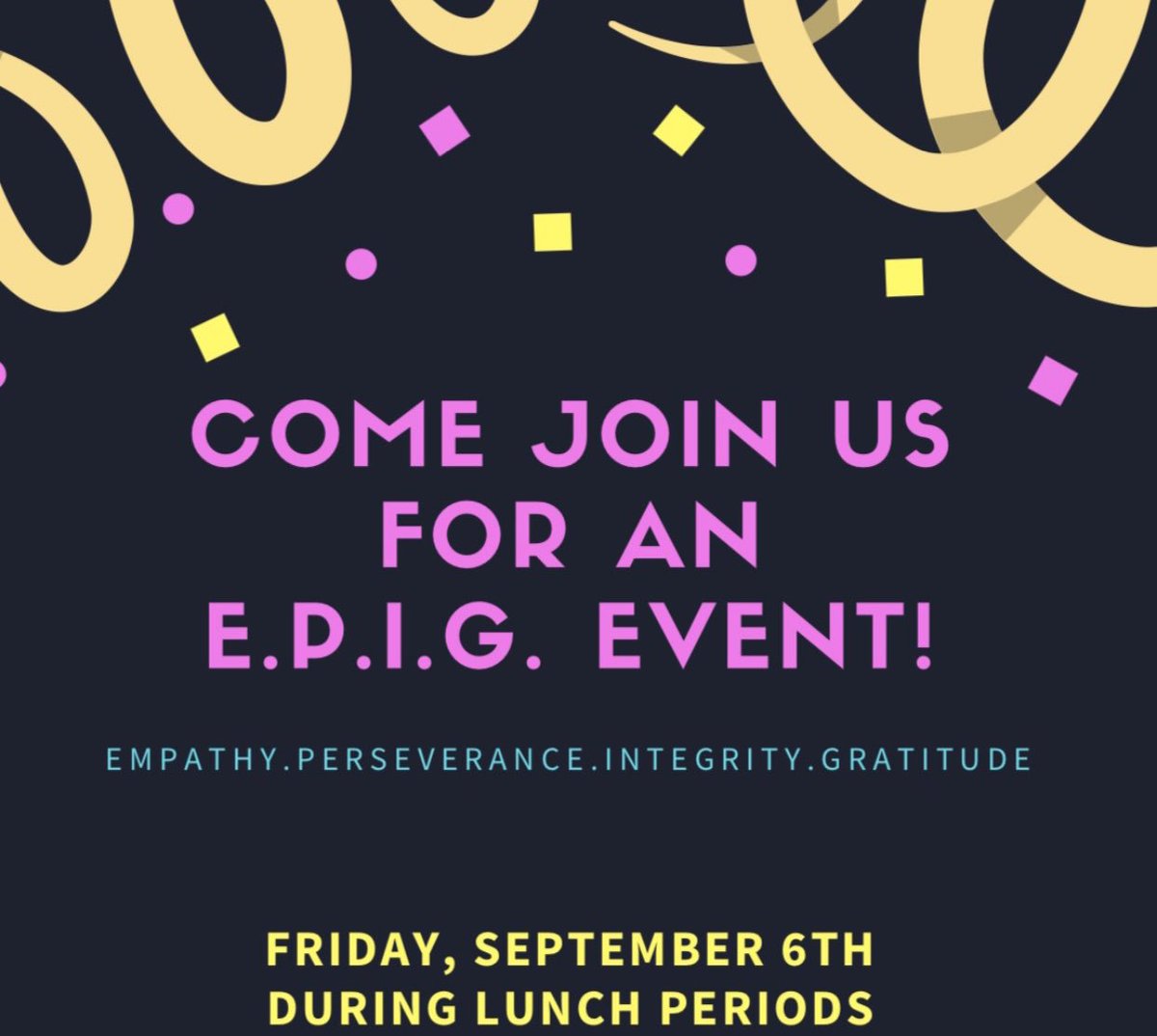 BlakeBoshnack's tweet photo. What a great event by the PTHS Character Ed team! The Perseverance challenge (toxic meltdown) and the Empathy toss (pie a teacher for charity) was epic, or should I say epig! @PTHSCharacter @CharacterDotOrg @careacter @ms_trossbach @clszalma78 @PrincipalPTHS1 #CharacterStrong https://t.co/WjRfa9atfw