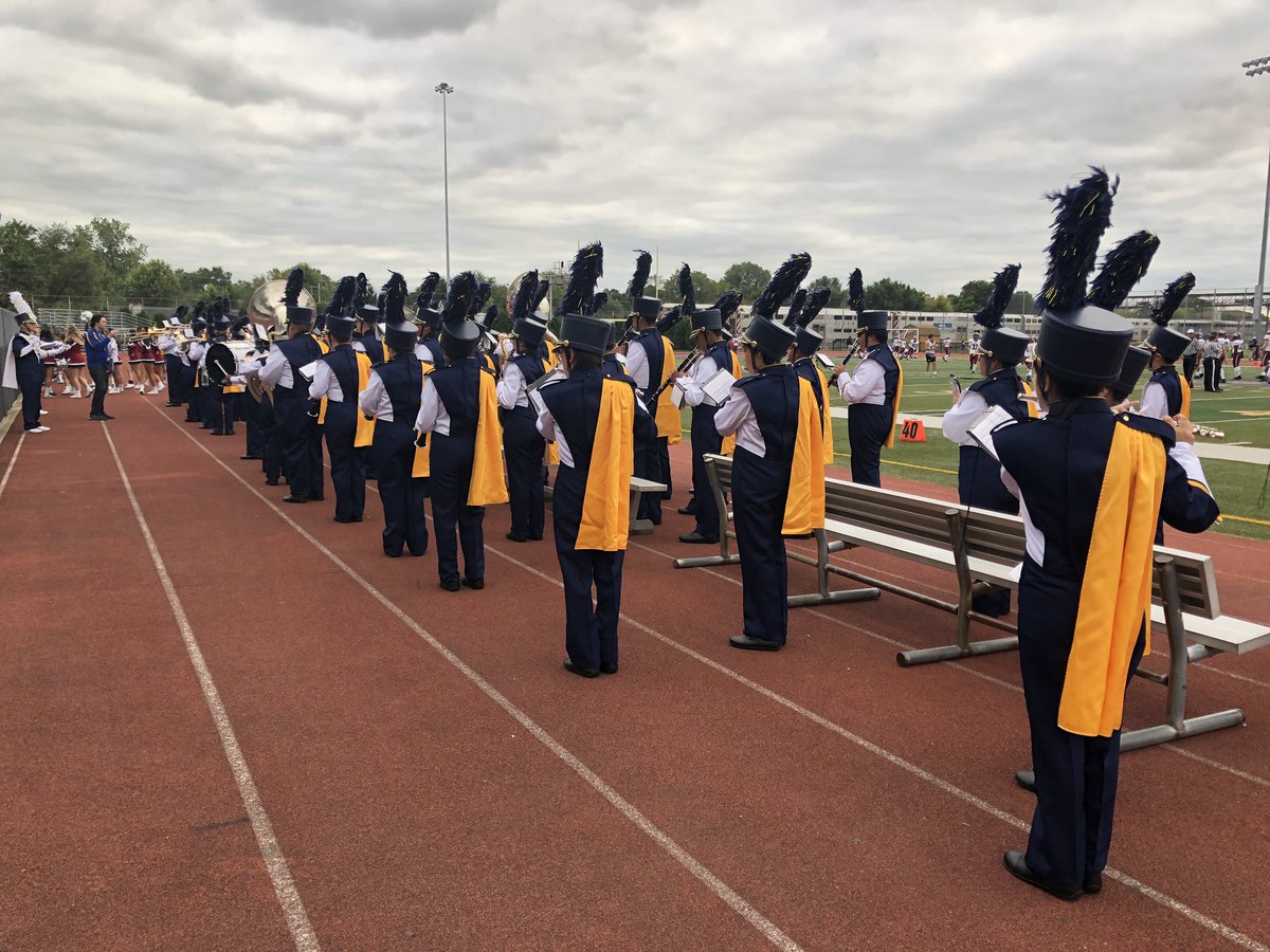 The Joliet Central band playing our fight song!  A 1st class organization!  Really impressive!