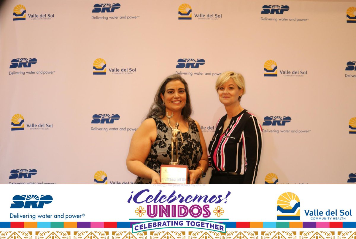 AZFTF's tweet photo. Congratulations Liz Barker Alvarez, @AZFTF's Chief Policy Advisor, for being honored today at @ValledelSolAZ's #Profiles2019. She was recognized for her commitment to supporting Arizona's youngest children and their families. https://t.co/6IO8vZBHDP