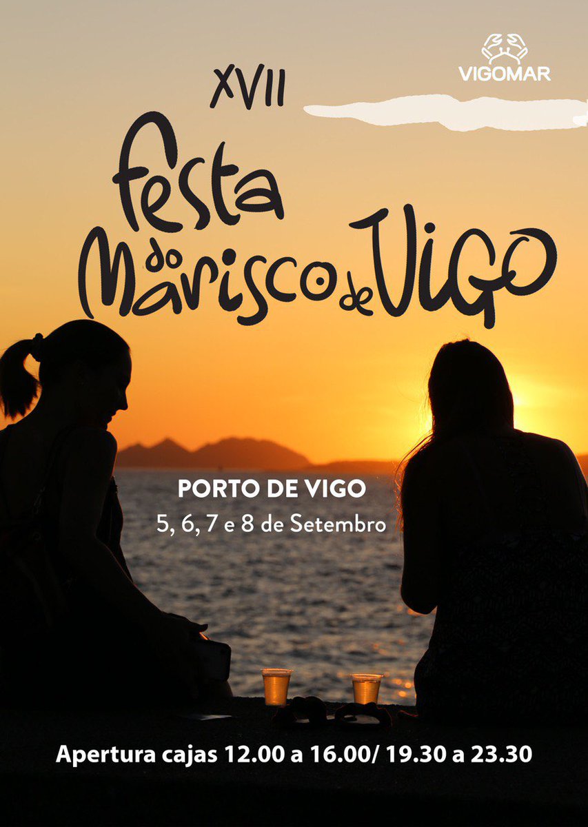 Hasta mañana chic@s! Seguimos #festadomariscodevigo2019 #festadomariscovigo #fiestamariscovigo2019