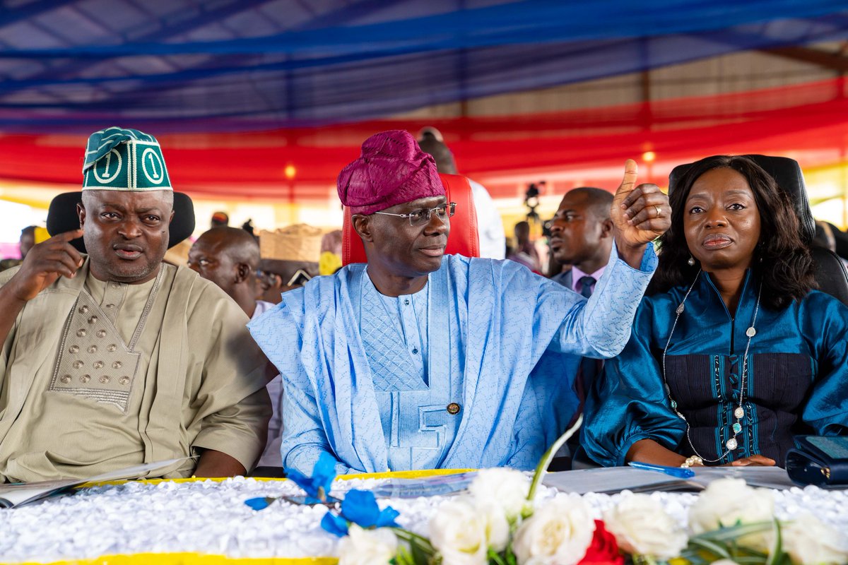 jidesanwoolu's tweet photo. While we have laid the foundation for the tasks ahead, the next 1,360 days will see a concrete manifestation of all we want to achieve across every sector. I remain committed to serving the good people of this state with sincerity of purpose. https://t.co/Nr3mbzCnf0