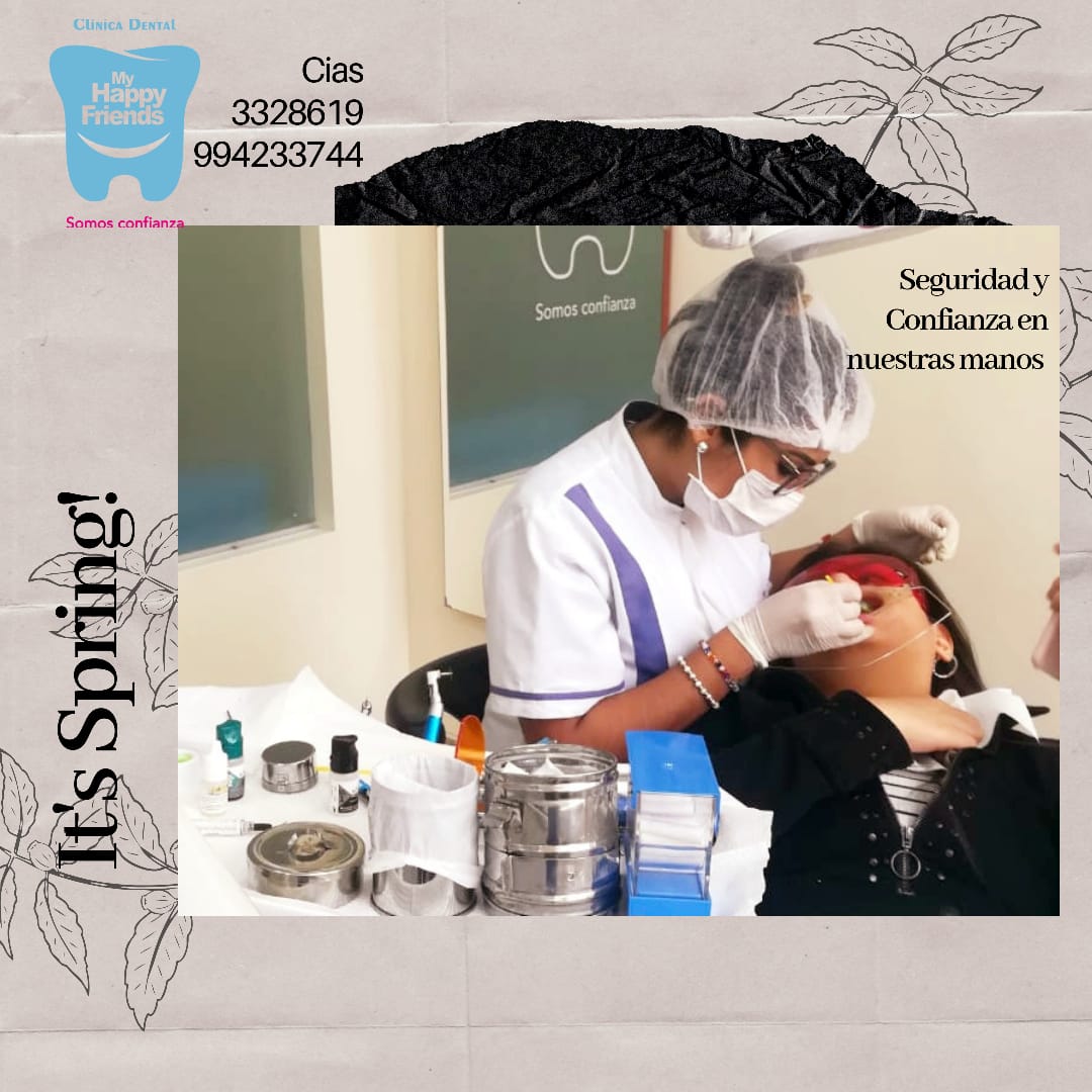 My_HappyFriends's tweet photo. Hoy nuestra especialista estuvo diseñando una hermosa sonrisa #Smile2019 #SomosConfianza #SomosGarantia #CienciaAlDia#SinDolor #Happiness https://t.co/d7OzkbXrXm