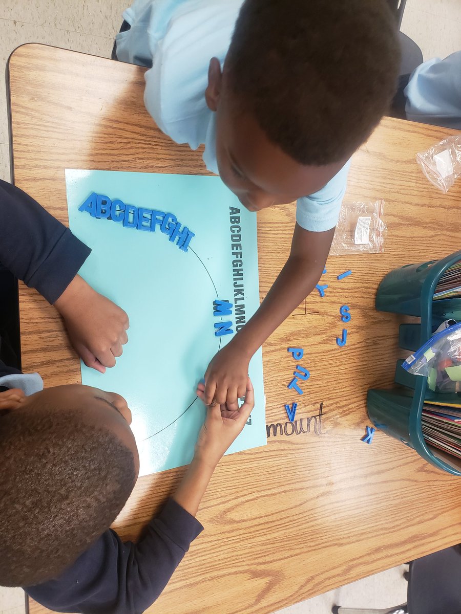 Students were excited to dive into their Alphabet Arc <a href="/EaglesGrant/">Ella Grant Eagles</a> @GrantPrincipal