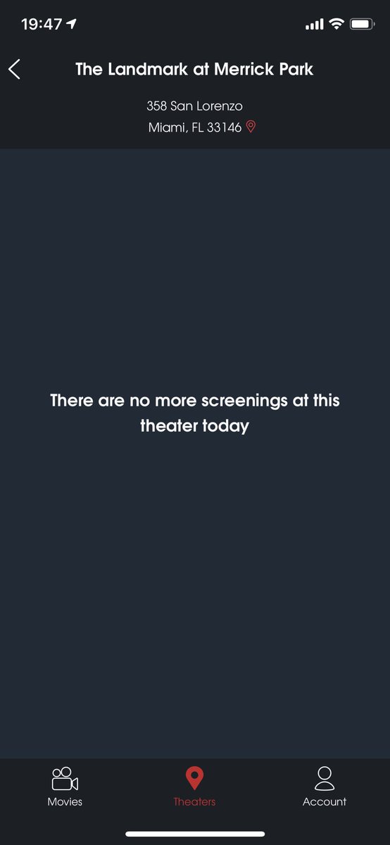 JakubInc's tweet photo. In classic @MoviePass fashion, I checked movie times earlier in the day, but by the time I got to the movie theater at 8, it changed to no more available showtimes. #MoviePass what do you have to say about that? 🤔 https://t.co/36PHxCBBcE