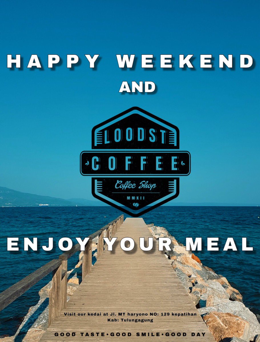 Nikmati pagimu dengan secangkir kopi☕️

#GoodMoring #HappyWeekend