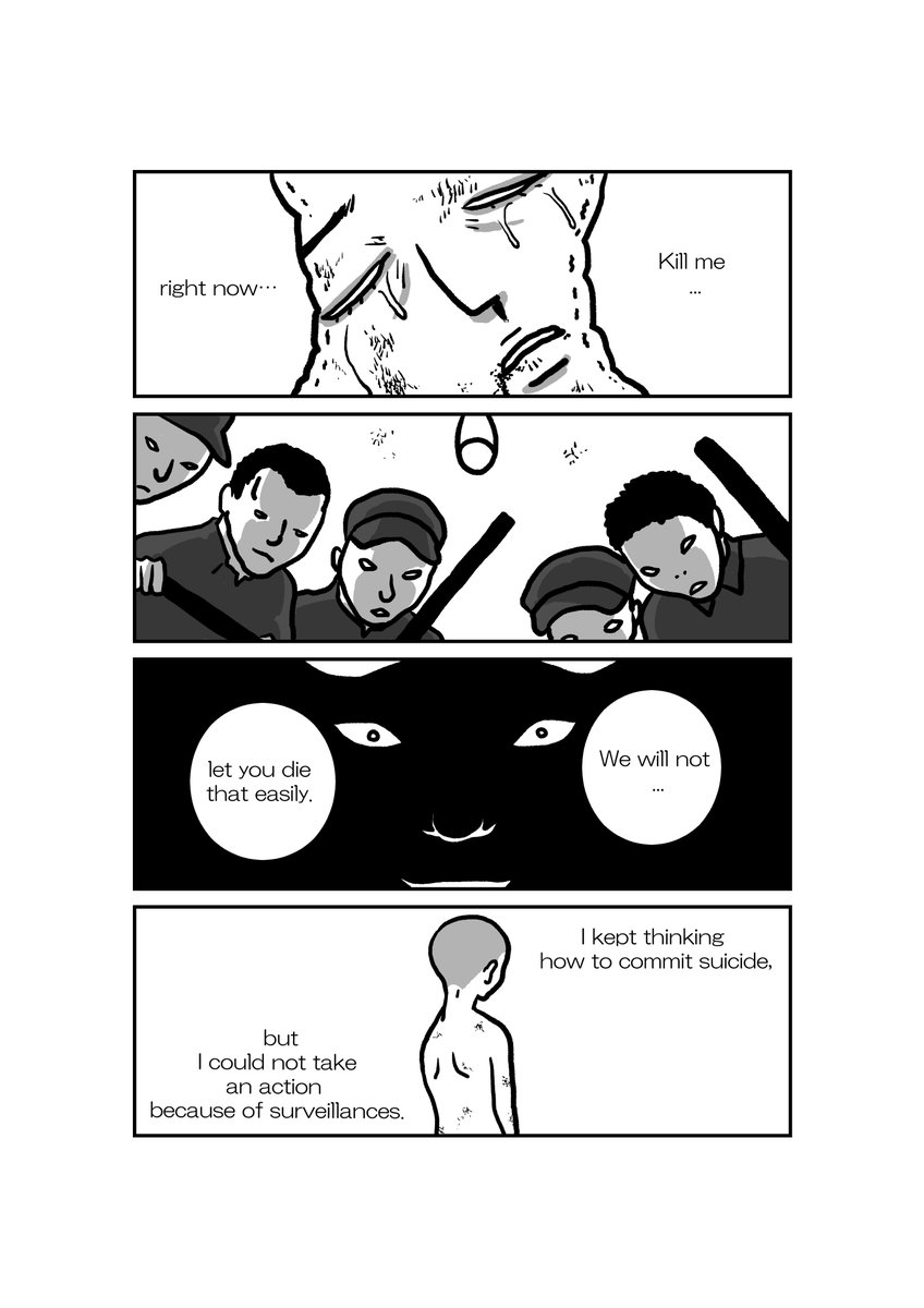 Comic[What has happened to me]~A testimony of a Uyghur woman~ 2/5
マンガ「私の身に起きたこと」
#FreeUyghur #ウイグル #東トルキスタン #Uyghurs 