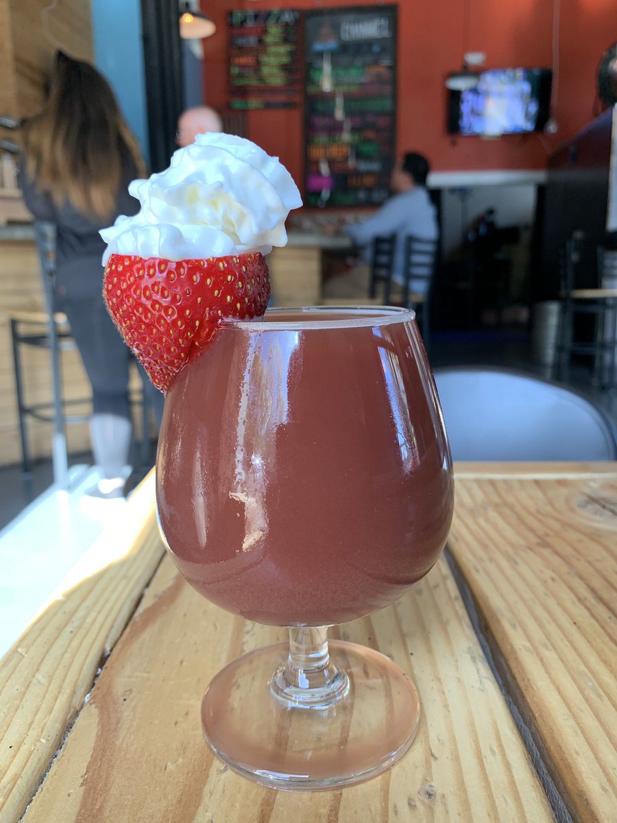 Damn right, it’s better than yours 😎🍻🔺🙌 ~ come try our new Strawberry Milkshake beer! #damnright #damnrightitsbetterthanyours #milkshakebeer #localbeer #whatsyourchannel #cheers #friday #goodvibes #downtownstockton