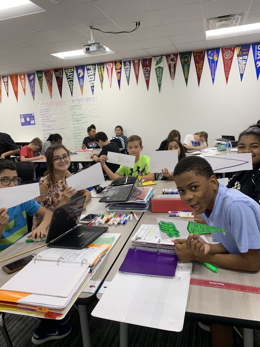 RobinsonAVID's tweet photo. College GOALS! https://t.co/JP0D408R4i