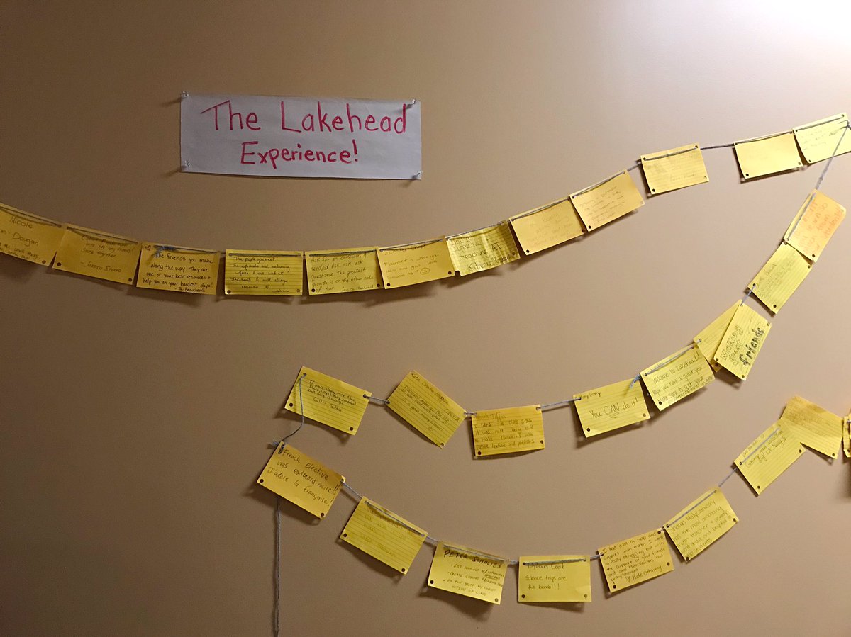 teacher_brain's tweet photo. Kind words for the Year 1’s from all of us Year 2’s #education #makingmemorires #teacherscollege #backtoschool #ourexperience #lakeheadadventure #lakeheadorillia #luosocial https://t.co/y2upQAlp1b