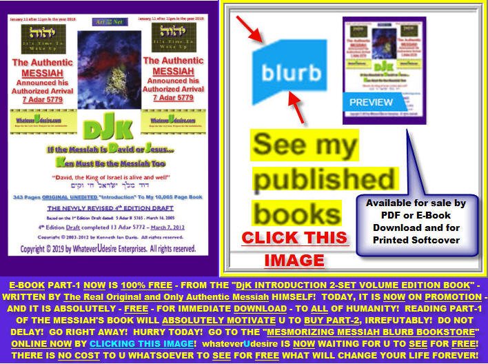 whatev_rUdesire's tweet image. cli.re/TheRealMESSIAH…
100's of millions people globally know of me for decades because of my MESSIAH BOOK. Use the LINK &amp;amp; U get Part-1 of the E-Book for FREE with special Promo #followback #Twitterers #tweegram #photooftheday #amazing #follow4follow #look #imagine #books #book