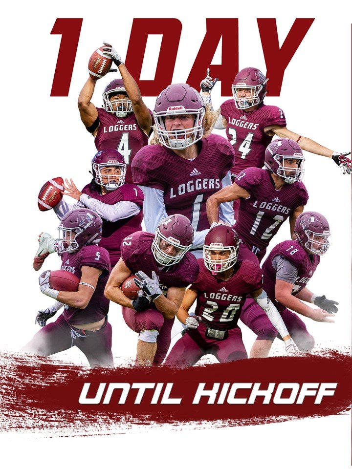 TheSteiger's tweet photo. We are less than 24 hours away from our 2019 season opener. Puget Sound Football is ready to compete, together as one! There is only #OneWay to Be A Logger! #100DaysOfLoggerFootball https://t.co/L3rV1kOtzm