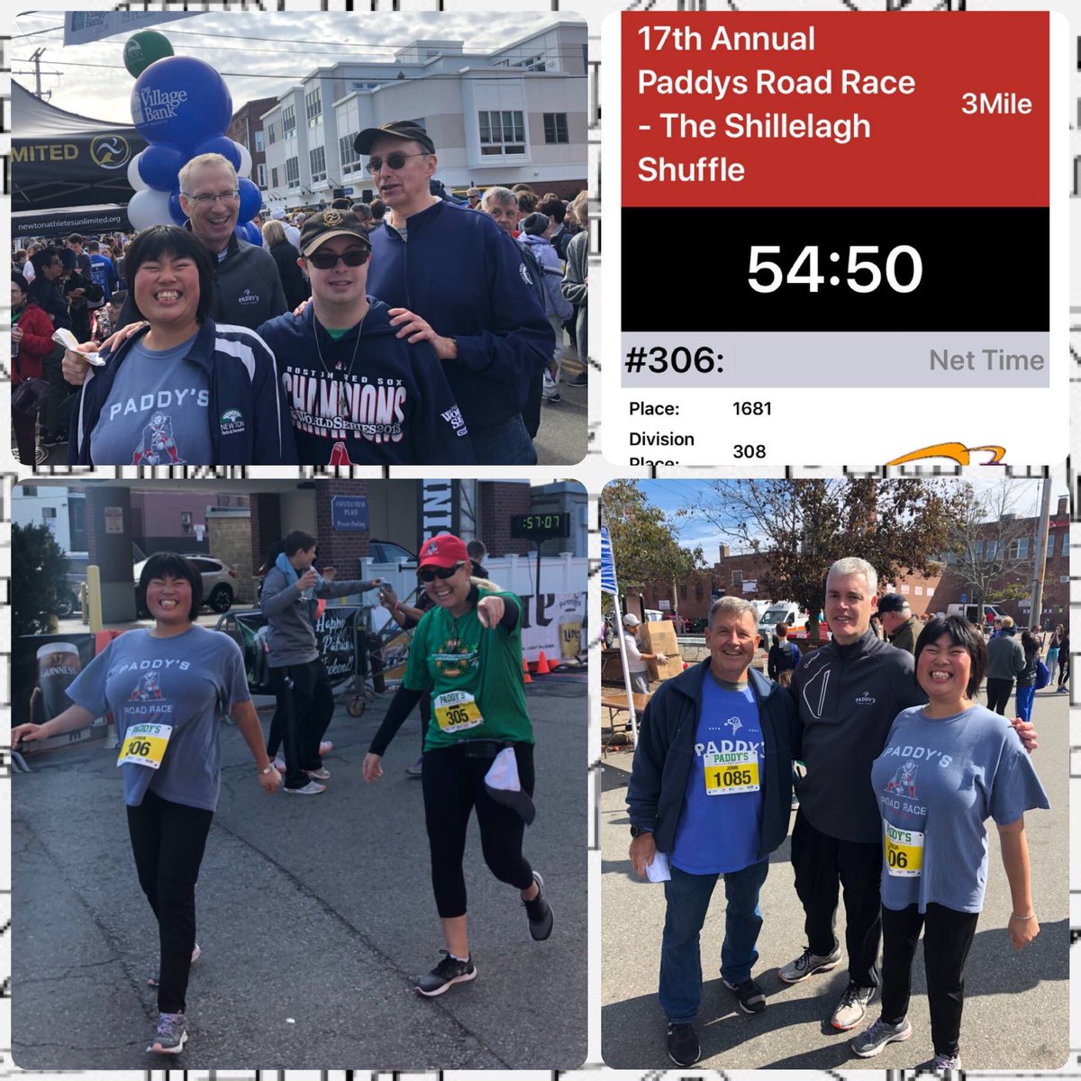 L4Laugh's tweet photo. Have you signed up for Paddy’s Road Race yet? 3-Mile/5Km run or walk is yours - Donations to Athletes Unlimited in Newton, MA on Sunday 10/20/19: https://t.co/P4R7KUfHIk Paddy’s &amp; O’Hara restaurants provide the best lunch (Elm Street) for all @paddysroadrace @AU_Newton @bu_yell https://t.co/sZlfWuL0yI