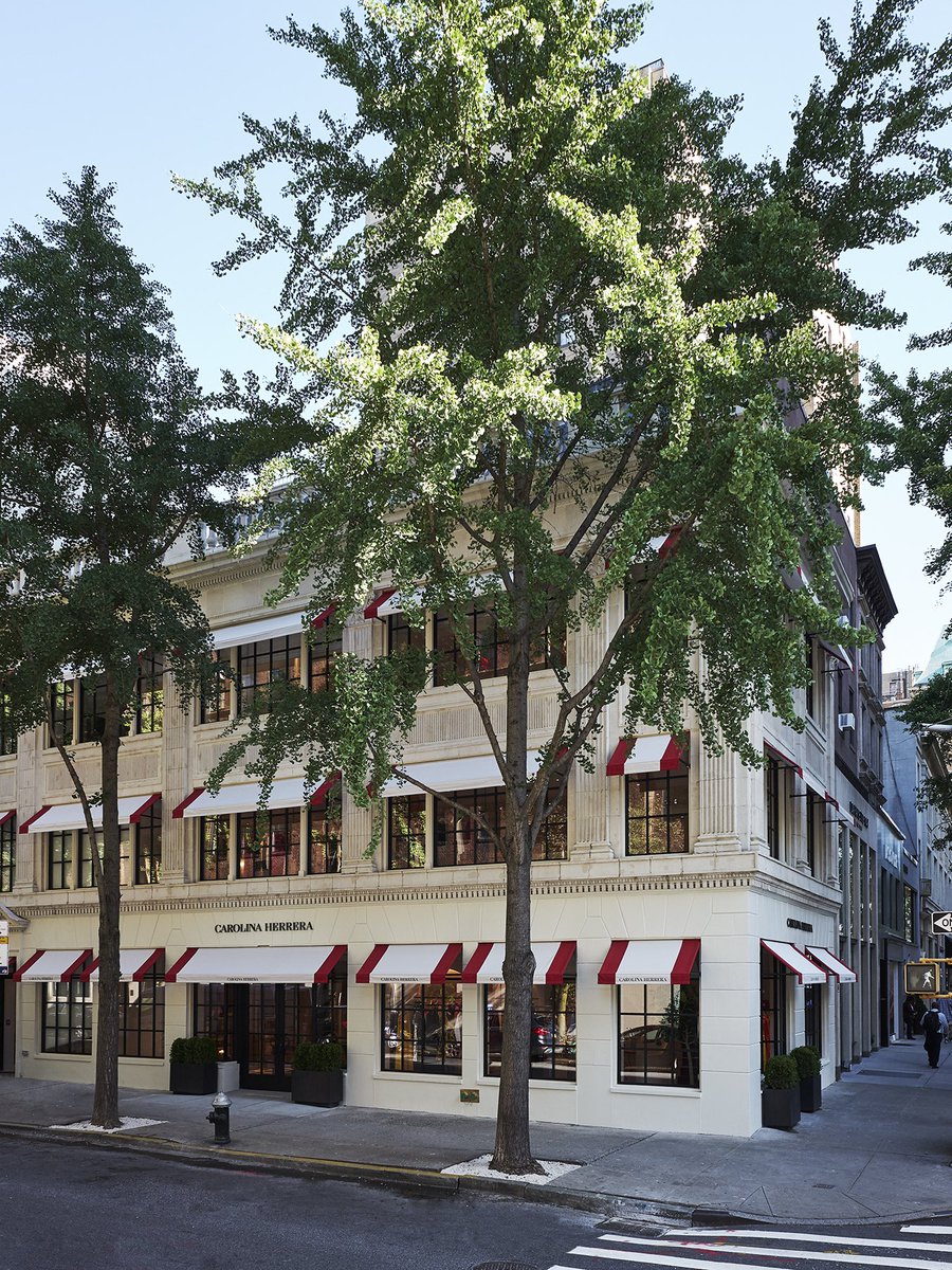 For the past 2 years, my husband has been designing &amp; developing a new concept for the Carolina Herrera flagship store. It’s finally open &amp; I couldn’t be prouder. Wes, I am honored that you have found a home for my creations in your brilliant world. ❤️ #EraOfHerrera