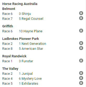 #TheSystem is back with 9 selections for the day!!

Good luck all!!