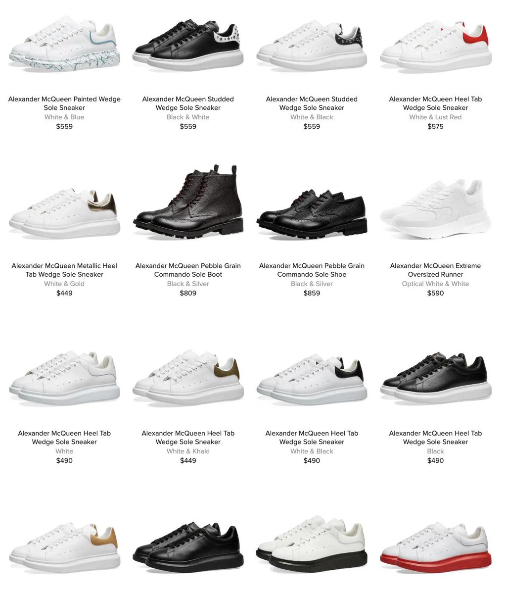 alexander mcqueen sneakers outlet