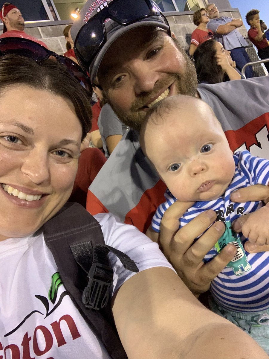 First football game for the Jinkerson clan.  #GoWarriors #GoBigRed <a href="/ADWarrenton/">Warrenton Activities</a> <a href="/coachjinkerson/">Coach Jinkerson</a>