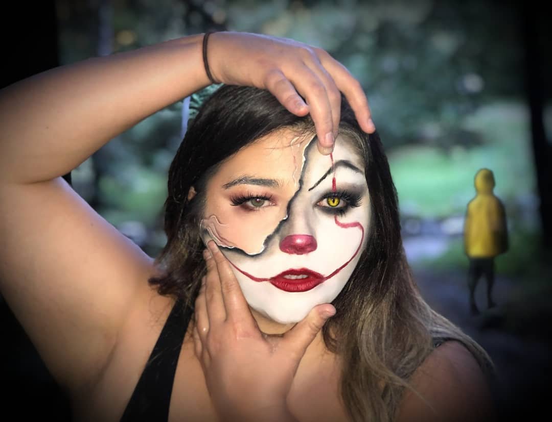 capn_whitty's tweet photo. Youll float too 🎈🎈🎈
#ITChapterTwo #makeupartist #makeupbyme #jeffreestarcosmetics #flashbackmary #makeuplooks #spooky #makeuplook https://t.co/KXIMwZ5Wjm