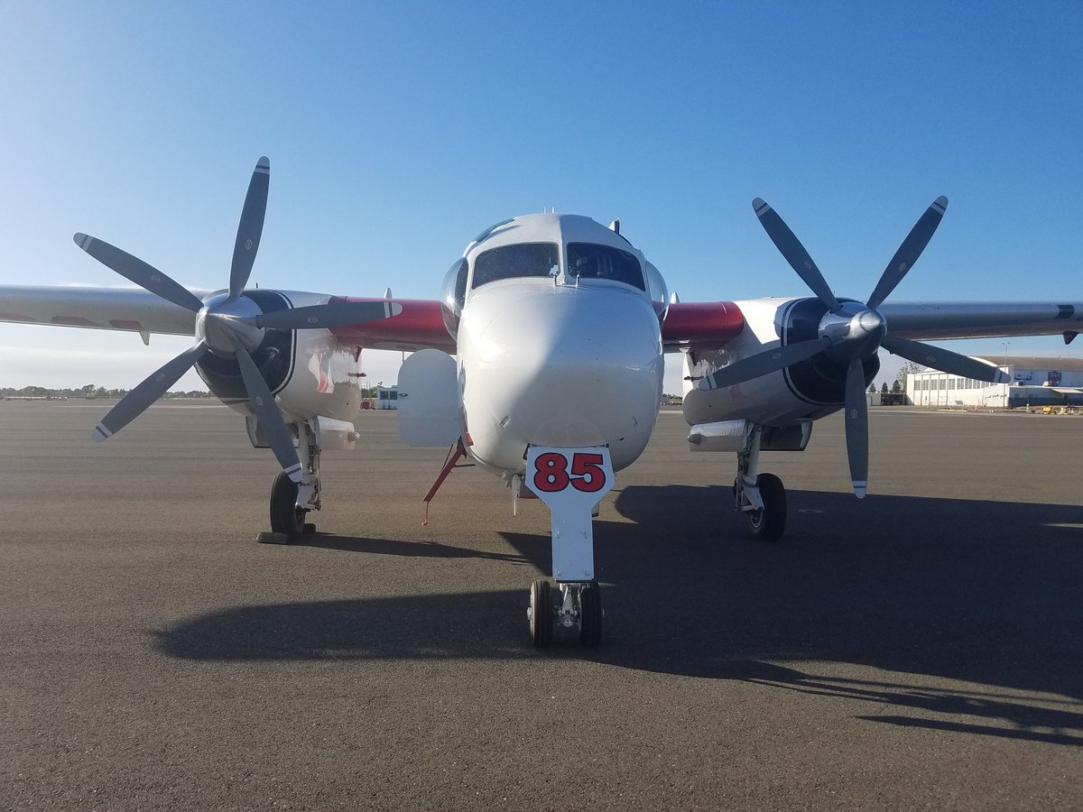 CALFIRE_ButteCo's tweet image. Busy day at the #ChicoAirAttackBase loading and fueling aircraft. More than 50,000 gallons of retardant loaded onto nine different air tankers, most of them in support of the #RedBankFire.
