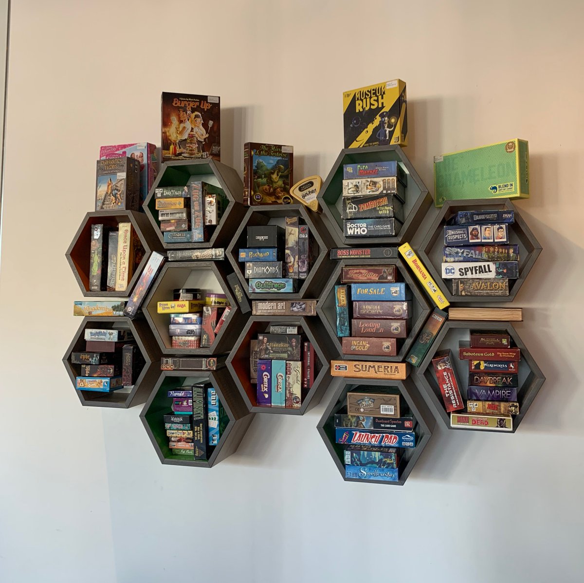 BeamGeeks's tweet photo. I spent some time in Nottingham and I was really impressed with Ludorati Café. They had creative displays and a massive selection of games... What's the coolest display you've seen?

https://t.co/O26gNCT7yC

#boardgames #boardgame #boardgameshelf #flgs #boardgamestorage https://t.co/33rHNgtBHW