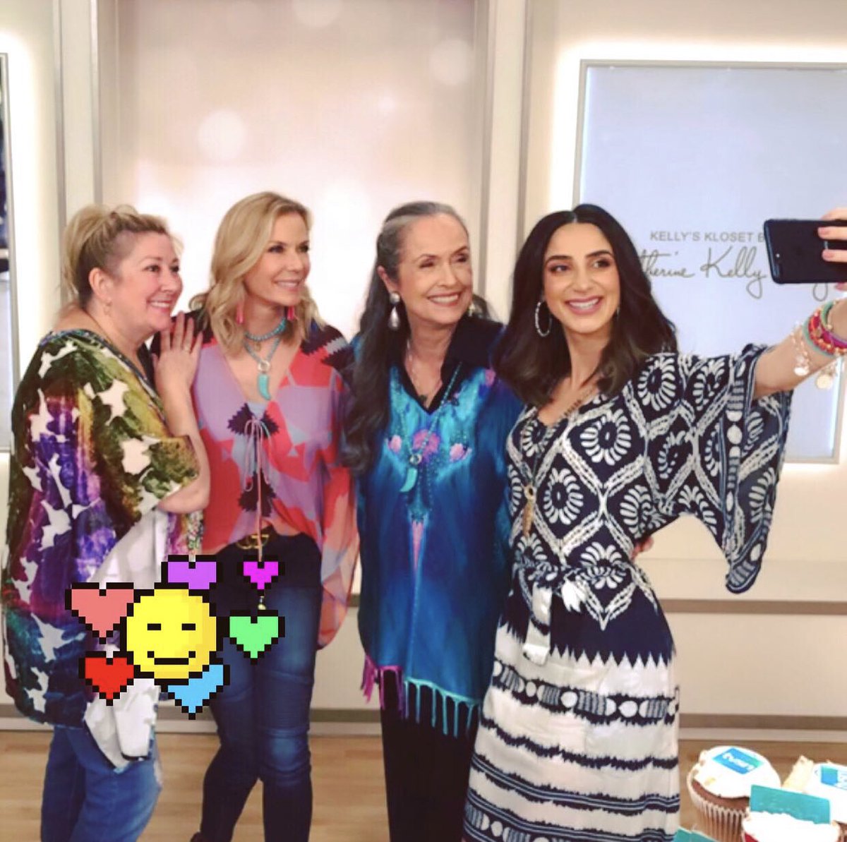Great trip to Sydney for the 
<a href="/tvsn/">TVSN</a> shows with <a href="/KKL/">kkl</a> Kaftans ! Pictured here with <a href="/ToniGailMoon/">Toni Moon</a> my design partner and my precious mom and Maryanne, TVSN presenter 💖