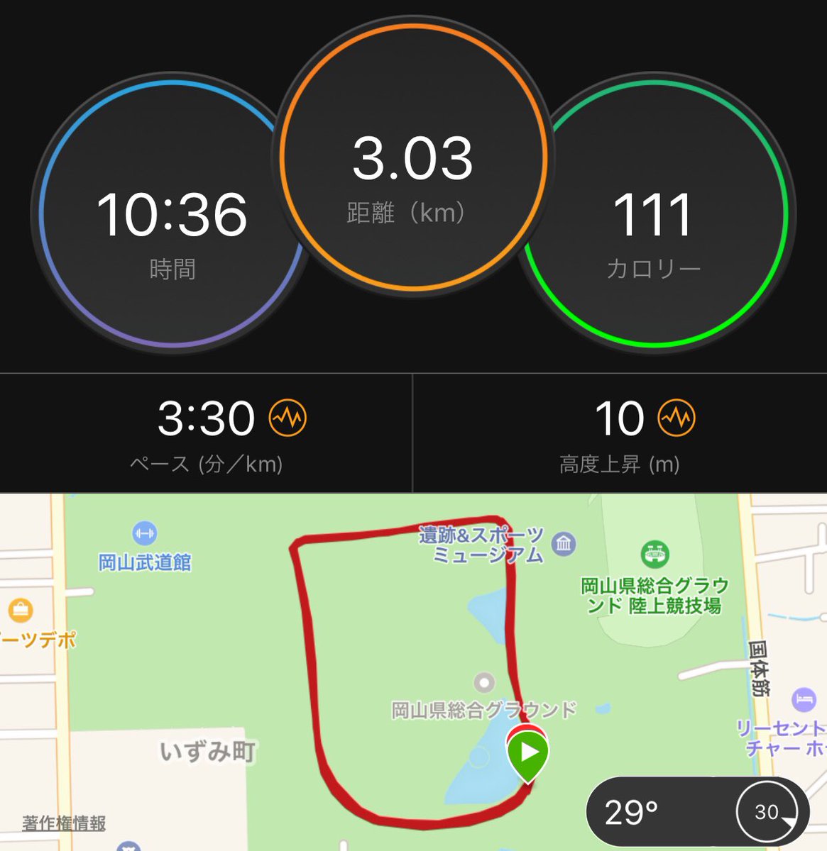 shota8138's tweet photo. 今日はRunproさんのマラソン塾にまた参加してきました。3000mのTTを行ったところ、目標どおりにキロ3分30秒ペースで走ることができました。前回の反省を活かして、序盤に落ちついて走ったことがよかったかもです。
#Runpro #マラソン塾 https://t.co/YirUkAyzTa