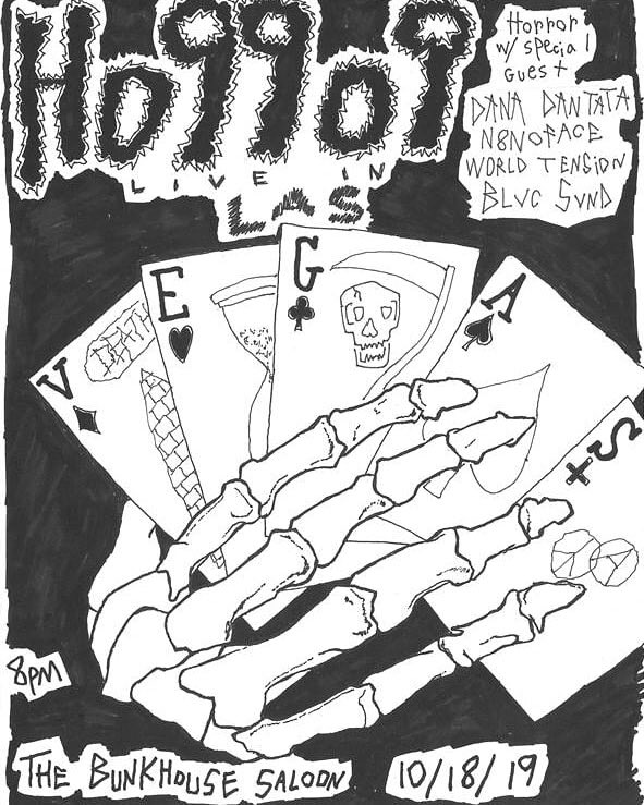 OCTOBER 18 W/ <a href="/Ho99o9/">HORROR</a> AT BUNKHOUSE