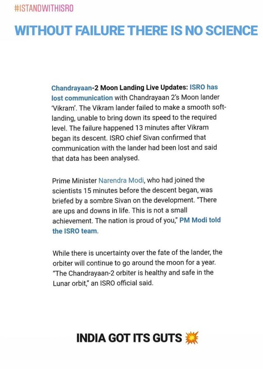 JpvJoshua's tweet photo. #ISRO #Chandrayaan2Landing #scientists #ProudIndian #ProudOfISRO #succes #ISROMissions #IStandWithISRO https://t.co/Ur8TEvnRsy