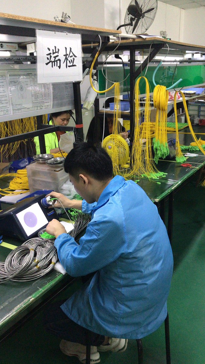 JennyFiber's tweet photo. The patch cords are being producing now, if you need, welcome to contact jenny@springoptic.com. Mobile/ WhatsApp/ Skype/ Wechat+86-18820286560 #ftth #fiber #telecom #fttx #fiberoptical #fiber_to_the_home #fiber_optic #fibra_optica #telecommunications #patch_cord #ECOC #ECOC_2019 https://t.co/7cR3jOuHEr