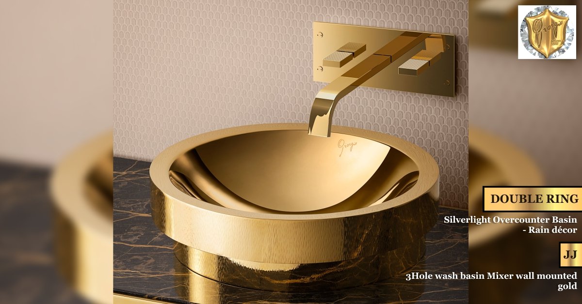 giorgioluxury's tweet photo. Classic bathroom designs on point.
Double Ring Silverlight Overcounter Basin - Rain decor + JJ 3 Hole wash basin Mixer wall mounted gold
Check out the latest collection at https://t.co/XxL4ru7RI5
#luxurybathrooms #luxurybathroom #italianbathroom #vanitybasins #giorgioluxury https://t.co/T2vPxQwnOo