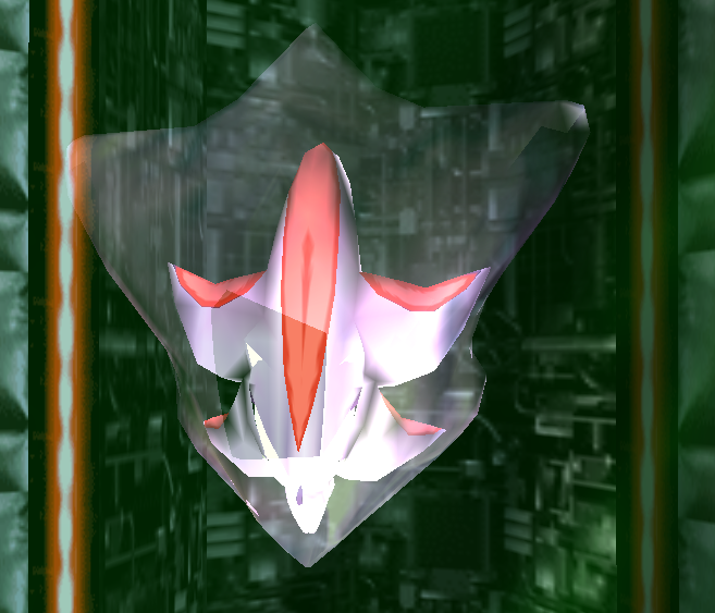 Shadowth117's tweet image. Originally found by @TheSewer56 , but apparently in Shadow the Hedgehog in the cutscene where the young GUN commander sees Gerald's lab, there are failed Shadows in some pods. In the final game, these are covered by bloom and nearly indiscernable, but retain textures. ( 1/2)