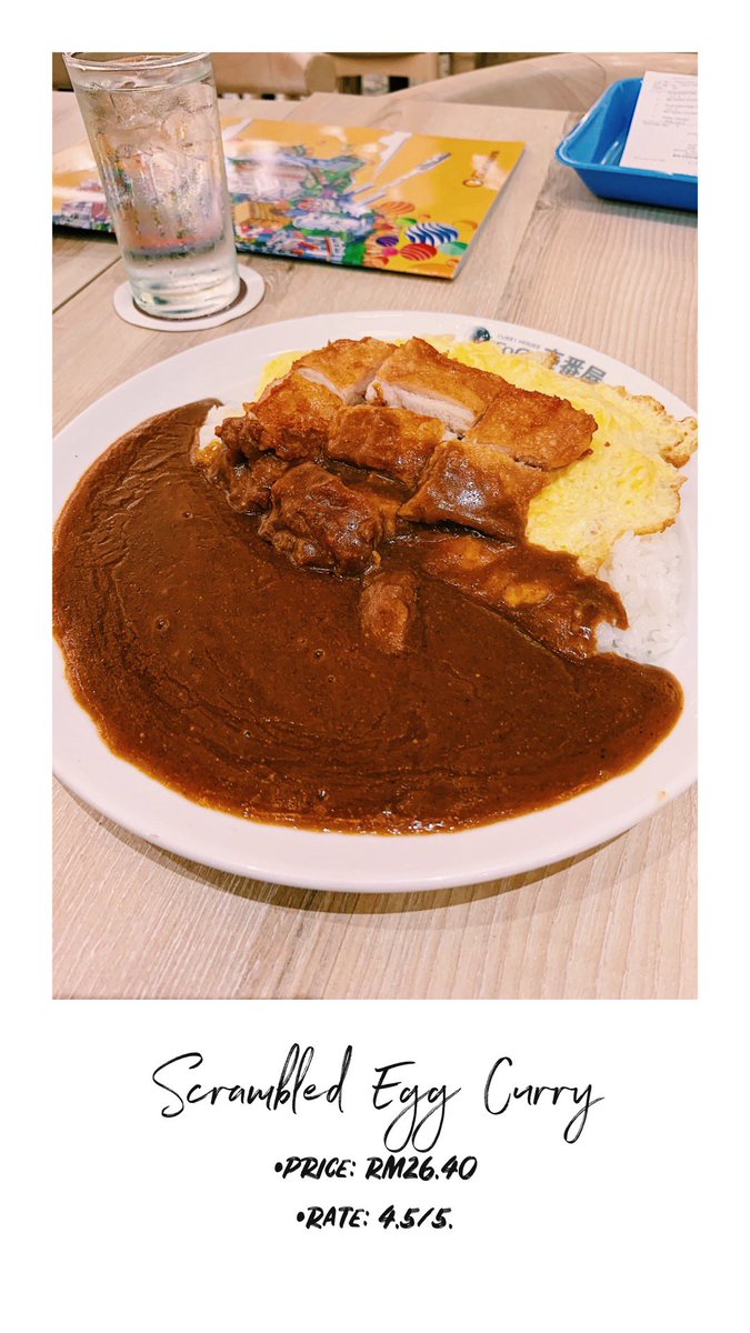 FooDemonPics's tweet photo. Scrambled Egg Curry Rice and Lightly Crisped Chicken at Coco Ichibanya.
•
#foodporn #japanesefood #japanesecurry https://t.co/lp0CmuSZvr
