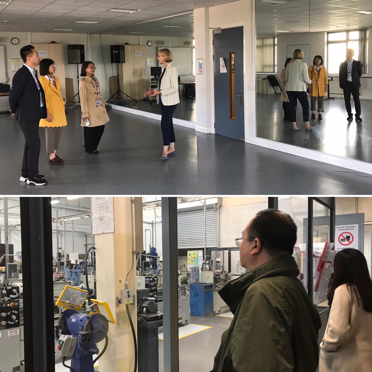 englishuk's tweet photo. @Gloscol_intl prides itself on developing employability skills. 

A popular #UKELT group option is bespoke immersion short courses with vocational or academic focus.  Eg English + practical training (with @Gloscol #BTEC students) and industry visits.  

#StudyWorld50 #eukmission https://t.co/sVFTqJN0CM