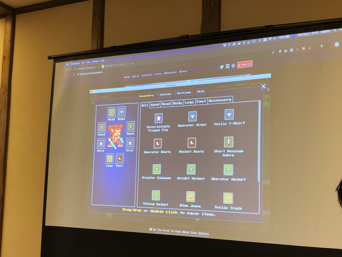 t_furusato's tweet image. TwilioQuestを参加者のみんなでプレイしてます！！
#twilio
#twilioforkwc