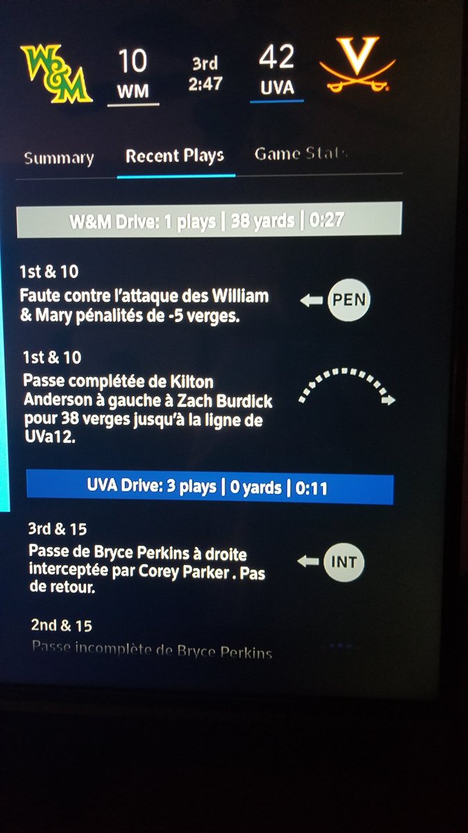 pnuth's tweet photo. @comcastcares @comcast
What is the status of the #ACCNetwork on @xfinity? I am using your X1 Sports app to keep up with the game, but recent plays went French on me and is not even up-to-date.

@accnetwork https://t.co/iSao6qj0zN